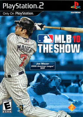 MLB 10 - The Show (Korea) box cover front